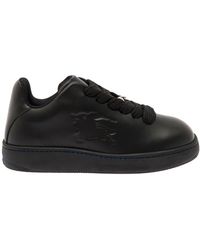 Burberry - Low Top Sneakers With Equestrian Knight Embossed - Lyst