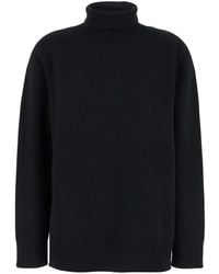 The Row - Oversized Cashmere Turtleneck Sweater - Lyst