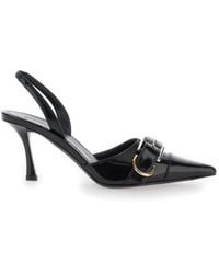 Givenchy - Patent Leather Slingback Pumps - Lyst