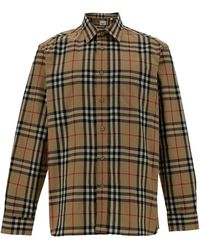 Burberry shirt lyst deals