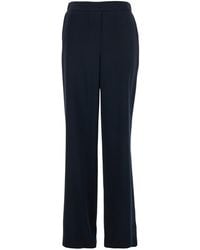 Le Plain - Pants With Rear Elastic Waist And Wide Leg - Lyst