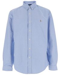 Polo Ralph Lauren - Shirt Slim Fit Oxford - Lyst