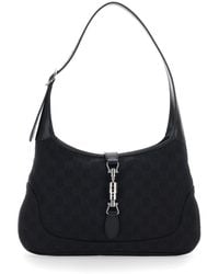 Gucci - 'Jackie 1961' Shoulder Bag With Piston Closure On The Fron - Lyst