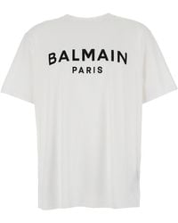 Balmain - Paris T-Shirt - Lyst