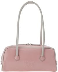 Marge Sherwood - 'Baguette' Shoulder Bag With Logo Lettering On The - Lyst