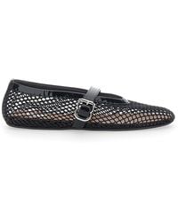 Alaïa - Ballet Flats With Rounded Toe And Leather Sole For - Lyst