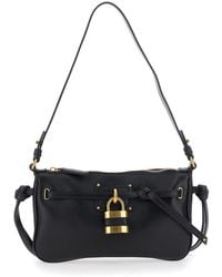 Chloé - Crossbody Bag 'Paddington' With Leather Details - Lyst