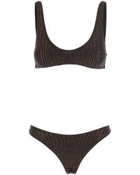VENUJA - Bikini With Bra And High-Waisted Brazilian - Lyst