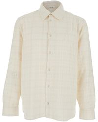 Won Hundred - 'Adriel' Shirt With Classic Collar And Long Sleeves - Lyst