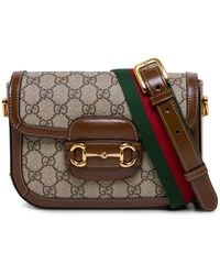 Gucci - Borsa A Spalla Horsebit Mini 1955 - Lyst