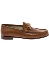 Gucci - Loafers With Horsebit Detail In Smooth Leather - Lyst