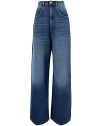 ICON DENIM - High Waisted Wide Jeans - Lyst