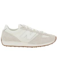 New Balance - Low Top Sneakers With Logo Patch - Lyst