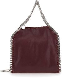 Stella McCartney - Borsa A Mano 'Falabella' Con Tracolla Con Catena E Ch - Lyst