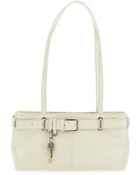 OSOI - Shoulder Bag With Belt Detail And Pendant Keys - Lyst