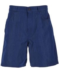 Givenchy - Bermuda Shorts With Logo Print On The Back - Lyst
