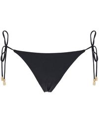 Eres - 'Exquise' Bikini Bottoms With Beaded Embellishments And Adjustable Tie Closure - Lyst