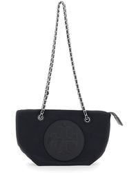 Tory Burch - 'Ella Small' Shopping Bag With Tone-On-Tone Logo Deta - Lyst