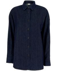 Dries Van Noten - Dries Van Noten Denim Shirt - Lyst