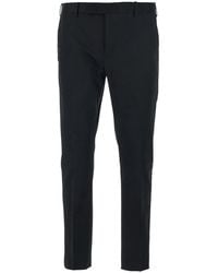 PT Torino - Trousers With Belt Loops And Welt Pockets On The Back - Lyst