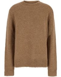 Jil Sander - Oversized Sweater With Ribbed Trim - Lyst