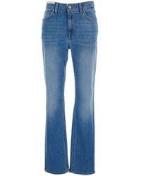 PT Torino - 'Alanis' Jeans With Five-Pocket Design And Straight Le - Lyst