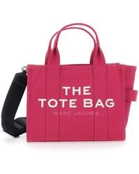 Marc Jacobs - Handbag The Small Tote Cotton - Lyst