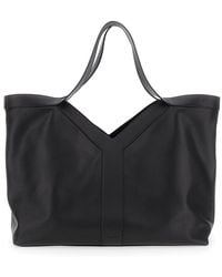 Saint Laurent - Tote Bag With Two Top Handles And Hook Closure - Lyst