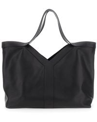 Saint Laurent - Tote Bag With Two Top Handles And Hook Closure - Lyst