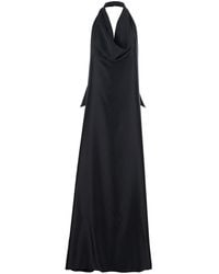 Le Plain - Long Dress With Halterneck And Open Back - Lyst