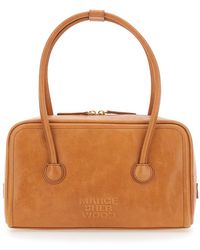 Marge Sherwood - 'Soft Boston' Small Shoulder Bag With Two Top Hand - Lyst
