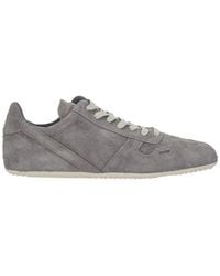 Rick Owens - Low Top Sneaker With Round Toe And Lace-Up Closure On - Lyst