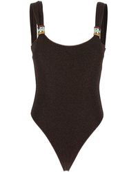 Oséree - One-Piece Swimsuit Lumiere With Straps With Ring Detail - Lyst