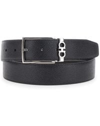 Ferragamo - Reversible Belt With Gancini Buckle Belt - Lyst
