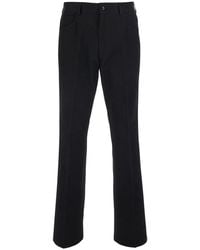 Amiri - Pants With Logo Embroidery On The Back And Flared Leg - Lyst