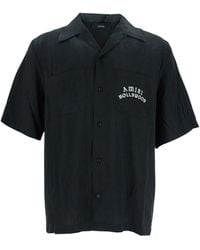 Amiri - Hollywood Print Bowling Shirt - Lyst