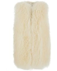 Le Plain - Real Lamb Fur Gilet With Tibet Finishes And Color For Wo - Lyst
