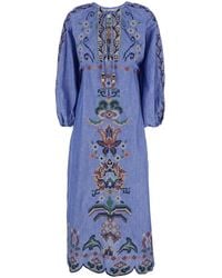 FARM Rio - Dress Round Neck - Lyst