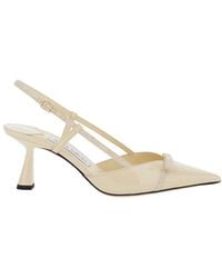 Jimmy Choo - Décolleté 'Camila' Slingback Con Tacco Medio - Lyst