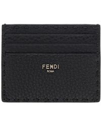Fendi - Card-Holder With Lettering - Lyst