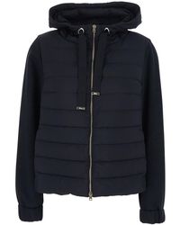 Herno - Down Jacket With Drawstring Hood And Quilted Design - Lyst