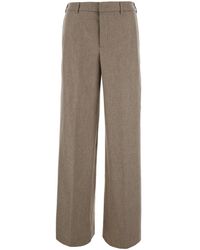 PT Torino - Pants With High Waist And Side Pockets - Lyst