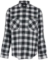 Amiri - Oversized Plaid Shirt - Lyst