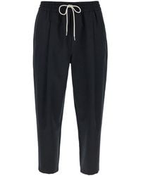 Drole de Monsieur - Carrot Pants With Drawstring - Lyst