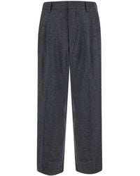 NN07 - 'Kay' Pants With Single Pleat On The Front And Wide Leg In - Lyst