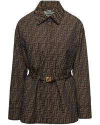 Fendi - Ff Jacket - Lyst