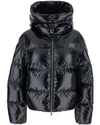 Moncler Genius - 'Lothar' Down Jacket With Removable Hood And Logo - Lyst