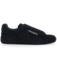 Dolce & Gabbana - Dolce & Gabbana 'Portofino' Sneakers With Logo Patch On The Side And Logo On The Tongue - Lyst