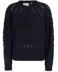 Isabel Marant - Luce-Ga Sweater With V-Neck And Long Sleeves - Lyst