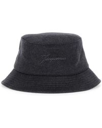 Jacquemus - Cappello Da Pescatore 'Le Bob Cachemiro' Con Ricamo Logo Let - Lyst